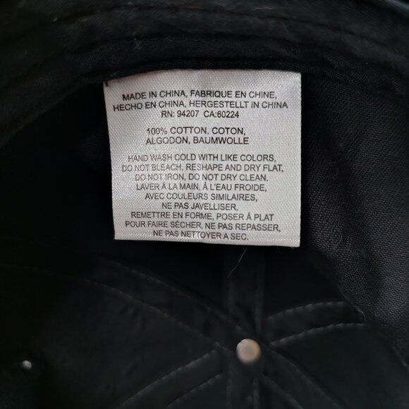 Kenetrek Boots Hat Cap Snap Back Black Hunting Montana Big Sky Logo One Size Men - Picture 9 of 10